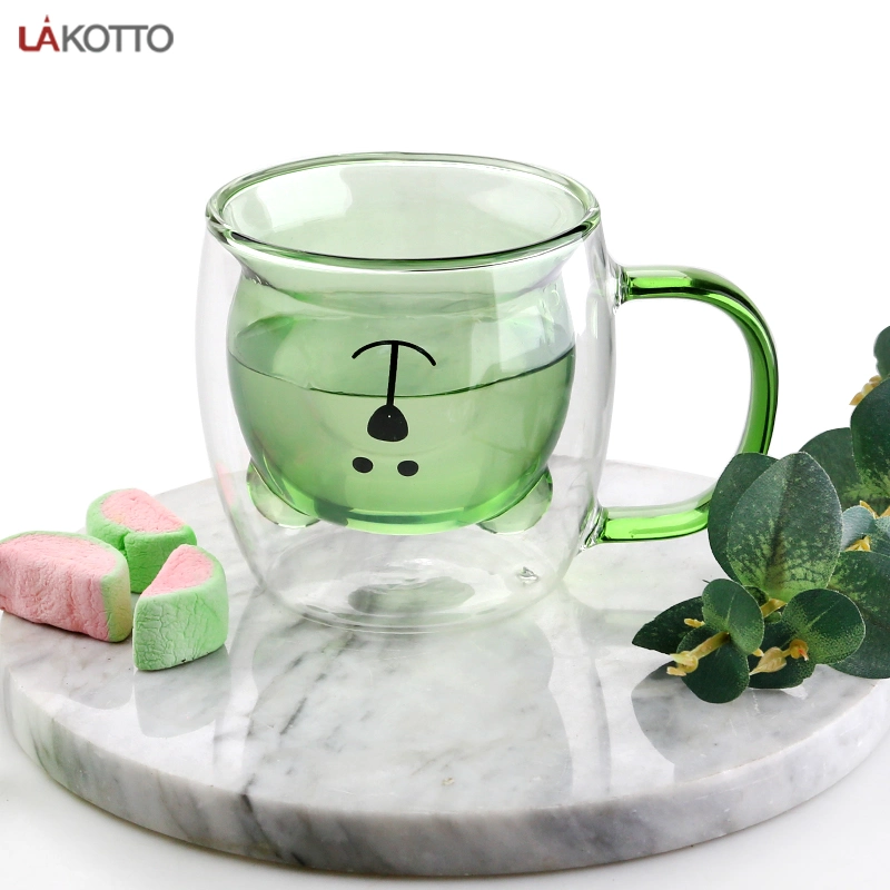 Clear Glass Minimalist, Novelty, Classic, Modern Lakotto Coffee Cup Glassware