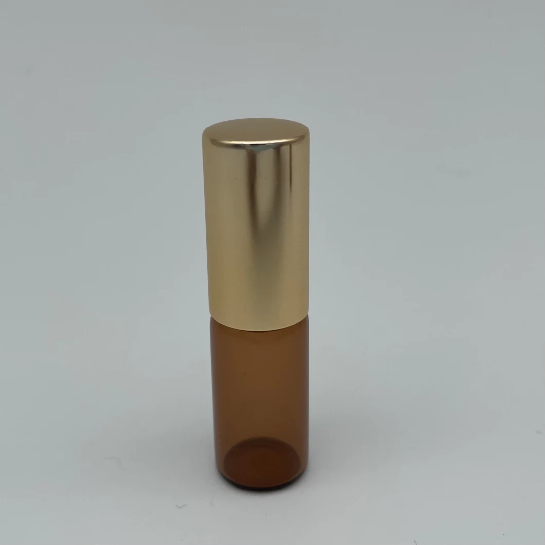 3ml/5ml/7ml/8ml/10ml/12ml Perfume Amber Essential Oil Packaging Roll on glass bottles