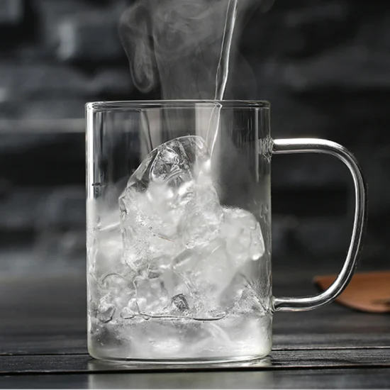 Стеклянная кружка с соломинкой — стаканы для пивной банки, стаканы для замороженного кофе на 16 унций, милая кружка для смузи, чая Боба, виски, воды