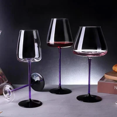 75 мл 160 мл 300 мл 350 мл 400 мл 500 мл 600 мл 700 мл ручная выдувная стеклянная чашка для вина Лидер продаж Высококачественная стеклянная посуда